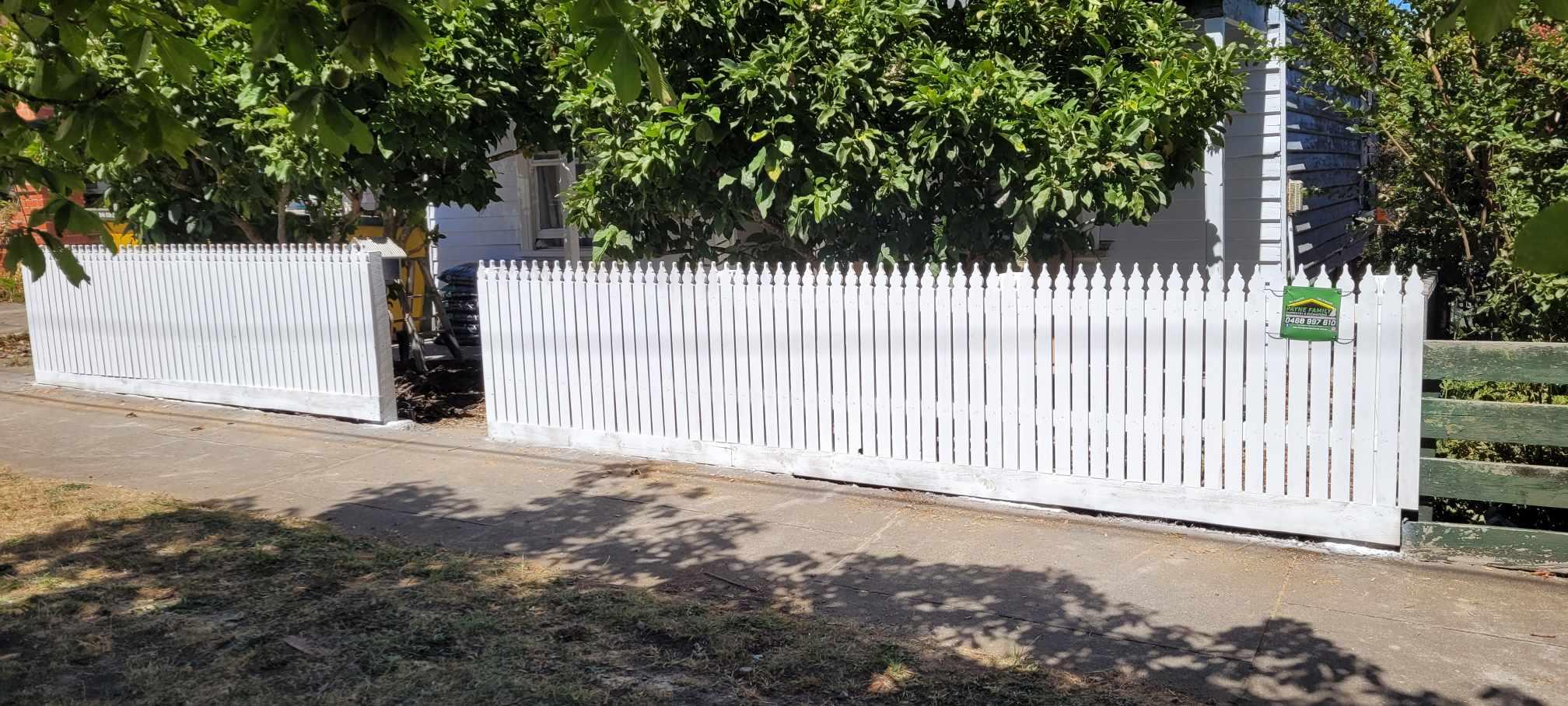 Fencing all types, all sites done by Payne Carpentry and Excavations Ballarat from picket to post and rail, wire fences and boundaries. 